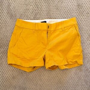 J. Crew Mustard Women's Bermudas